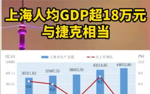 Download Video: 上海人均GDP超18万元，与捷克相当