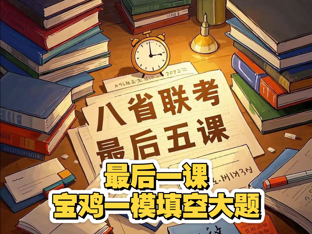 2025届八省联考最后一课 宝鸡一模试卷讲解下(多选最后一道,填空,大题) 全网最详细,最高质量卷子宝鸡一模讲解 逐题精讲哔哩哔哩bilibili