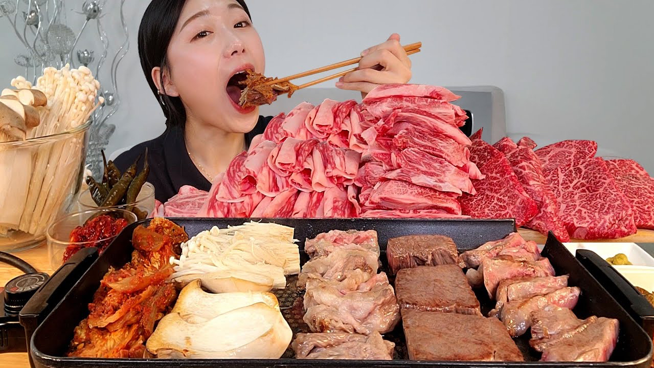 【AmiAmi】1++韩国牛肉 𐟥駉›肋排、大理石花纹牛肉3kg 𐟘韩国顶级牛肉mukbang哔哩哔哩bilibili