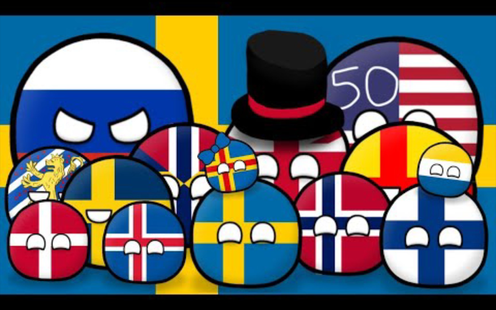 波兰球-瑞典家族_哔哩哔哩_bilibili