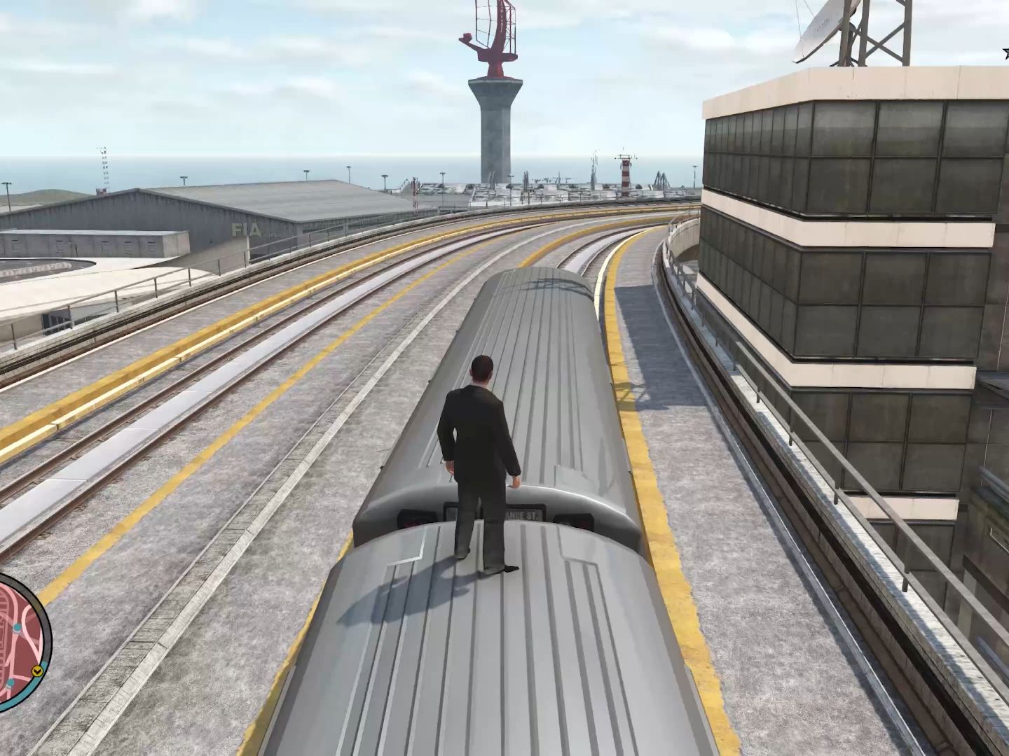 [图]【GTA4】当我把地铁的速度改为9999999会怎么样？会变成高高铁！