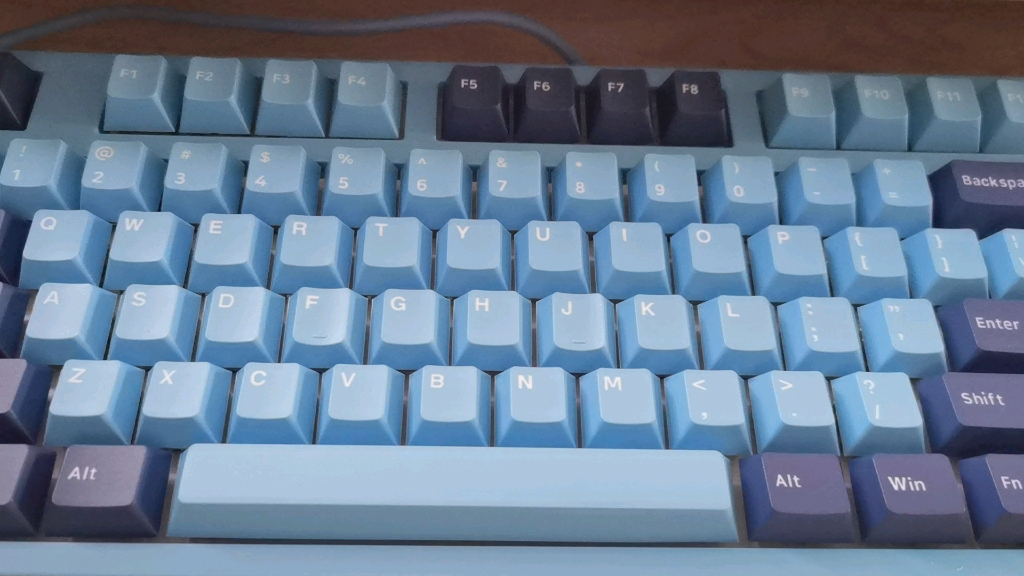 akko键盘ttc金粉轴开箱验货