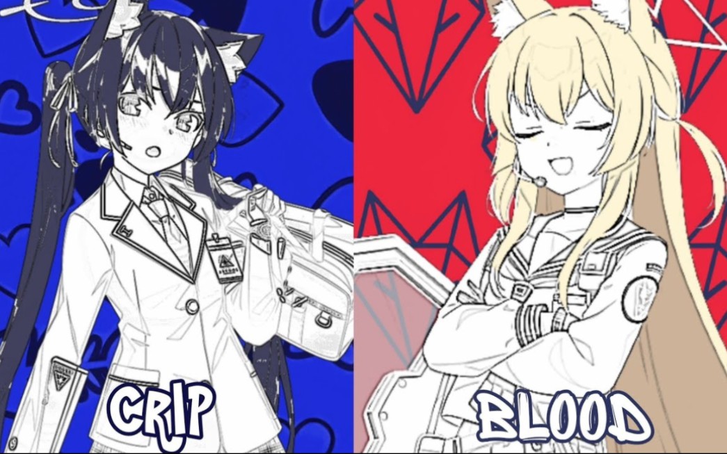 [碧蓝档案]茜香对线胡桃