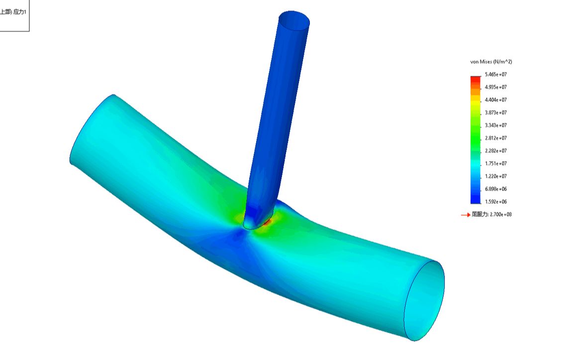 Solidworks Simulation静态应力分析案例11:复合接榫的失效分析哔哩哔哩bilibili