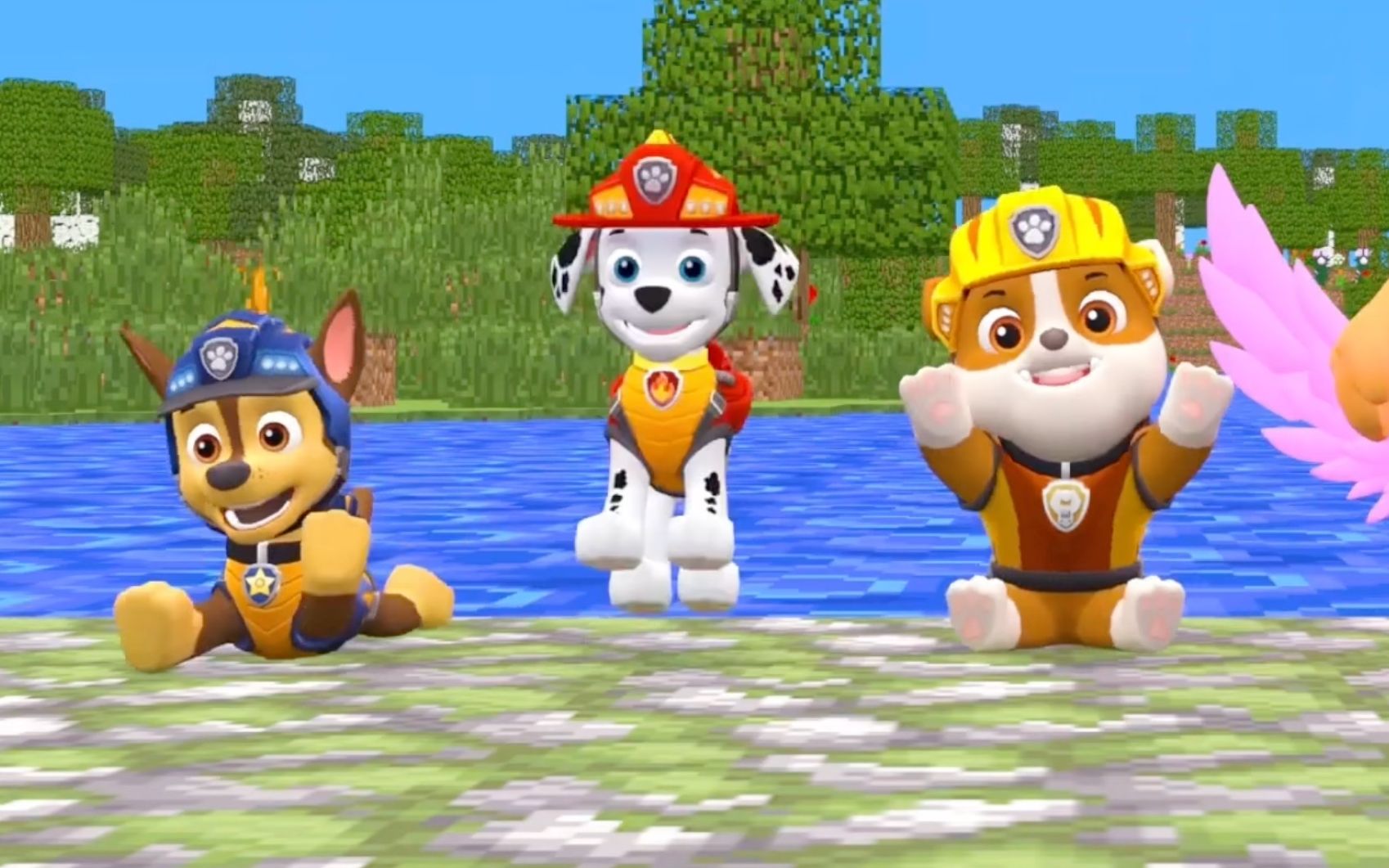 儿童动画:汪汪队立大功来了,小砾挑战失败,天天也失败了