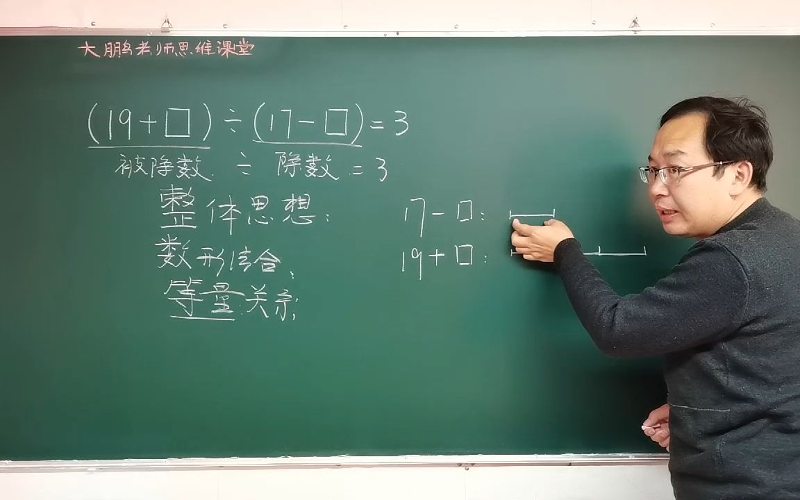 [图]一道数学思维题，学会三大数学思想，值不值？