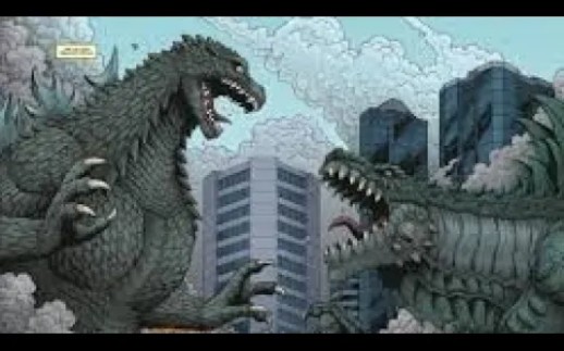 [图]（搬运）统治者哥斯拉vs漫画《地球统治者》里的斯拉【Gojirarex Master(视频作者)】