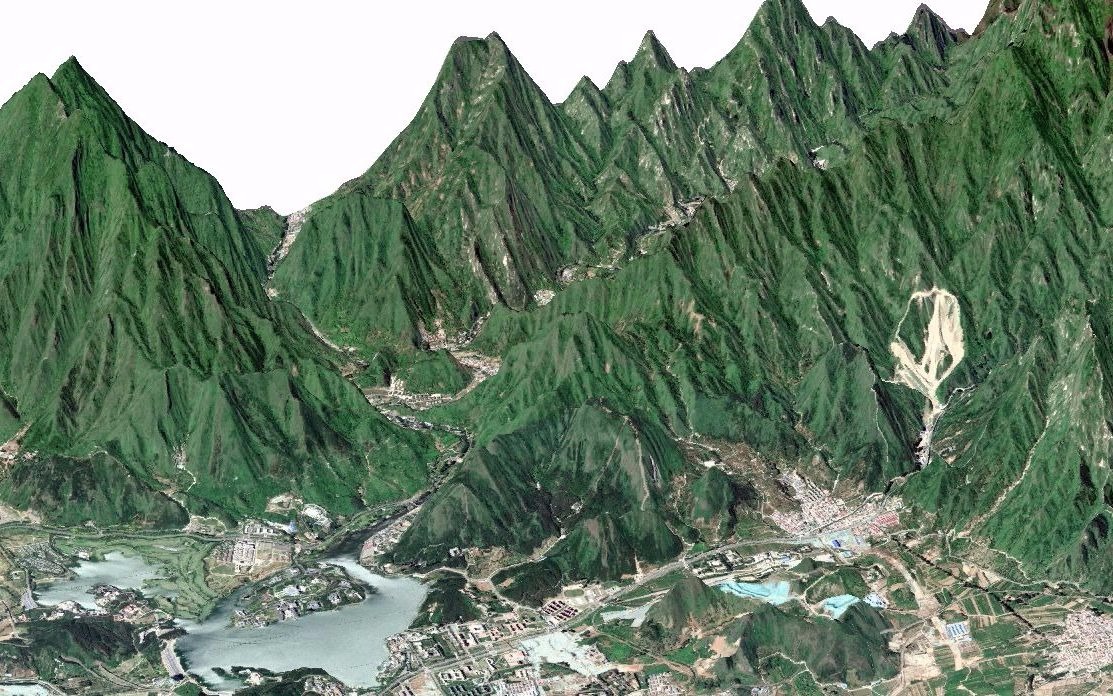 【arcscene】雁栖湖3d地形图(后续)