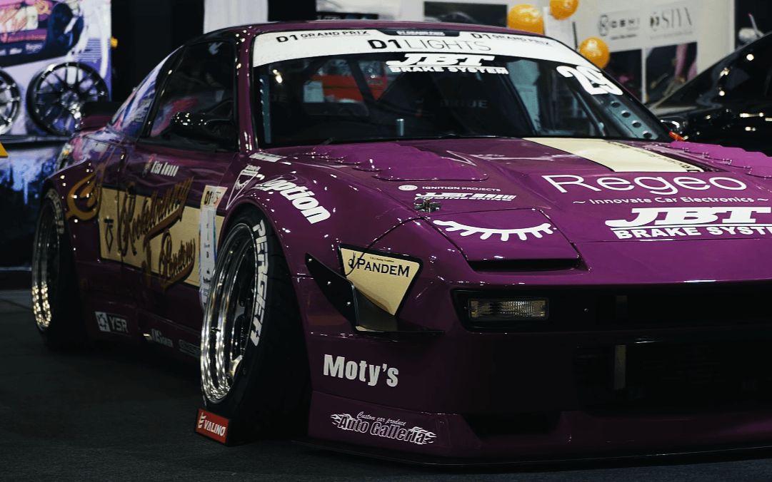 最近很迷这个色 rocket bunny宽体180sx_哔哩哔哩_bilibili