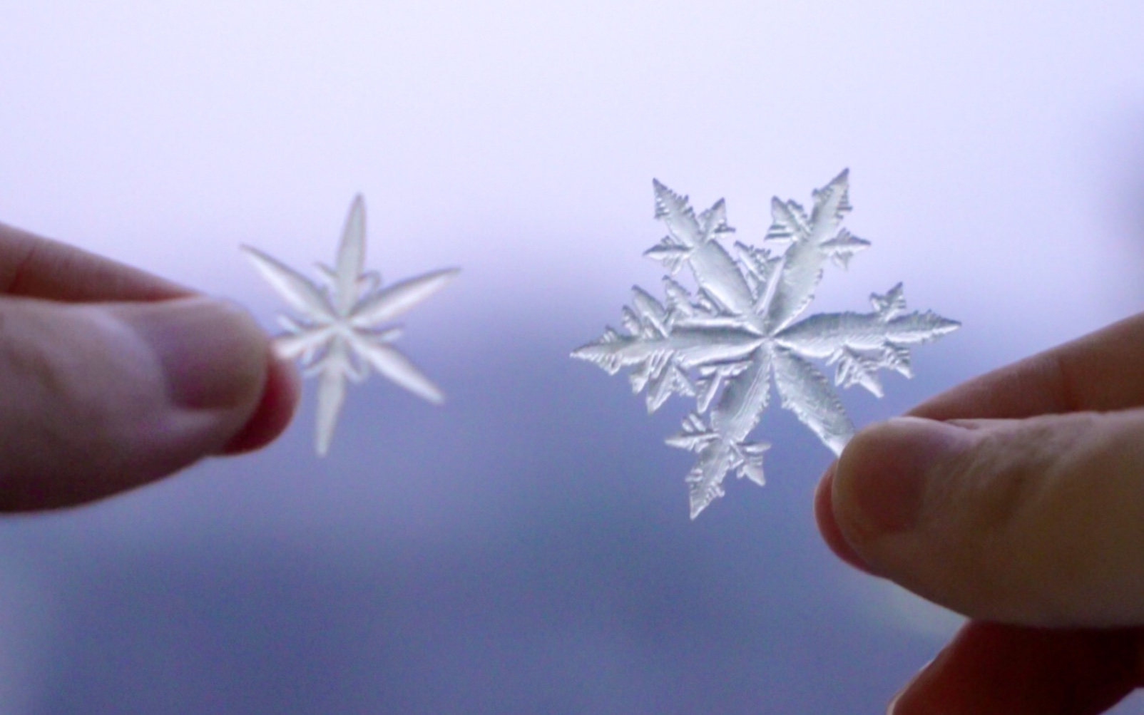 [图]我把声音封进雪花里，打印出来送给你