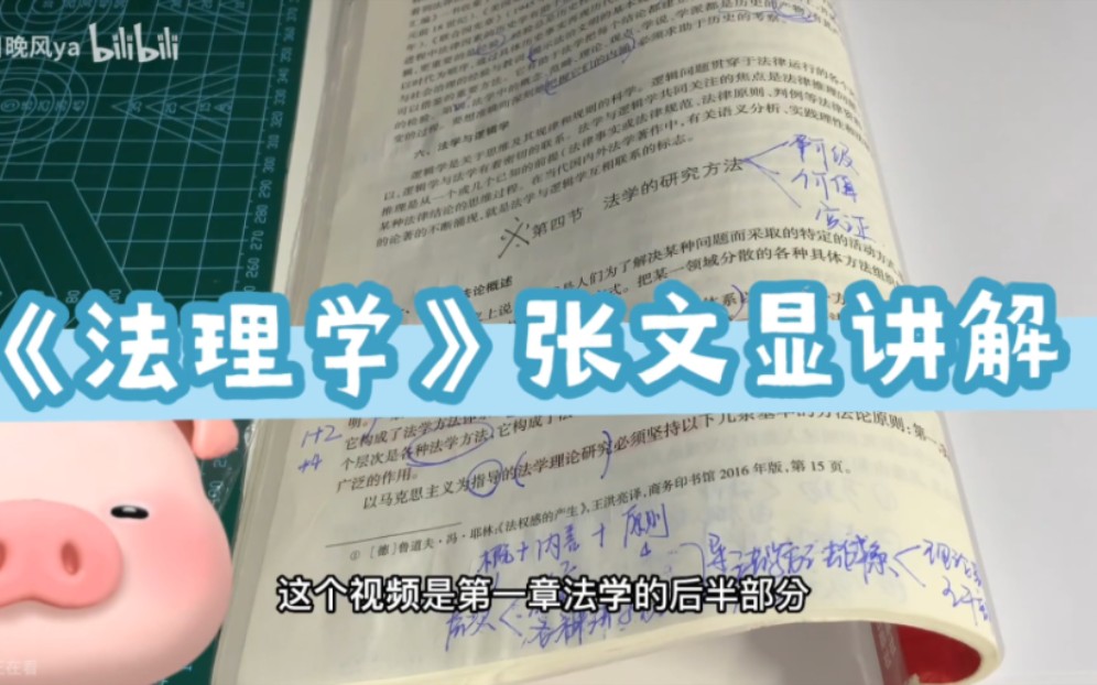 《法理学》张文显 吉大考研636 第一章 法学(2)哔哩哔哩bilibili