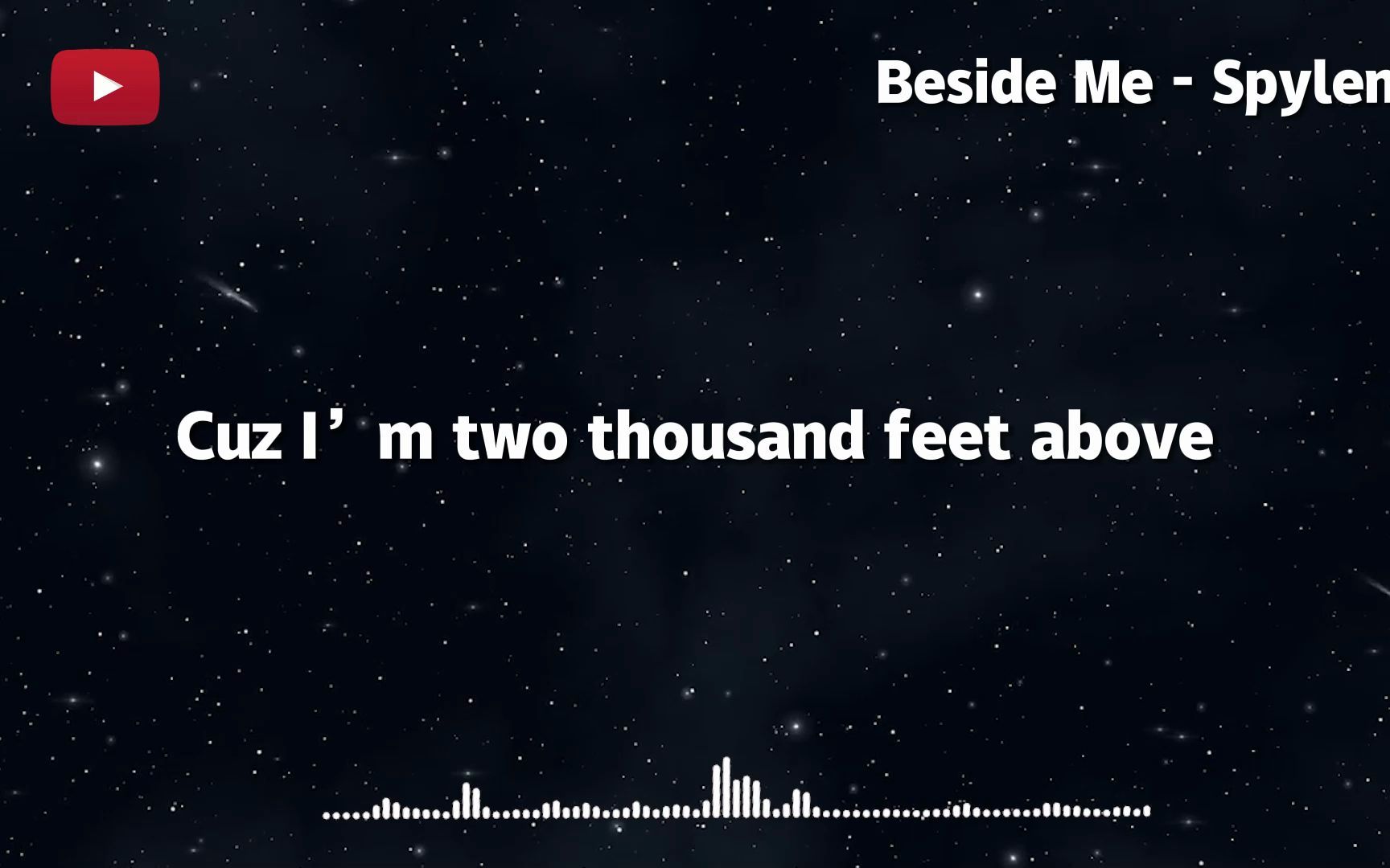 [图]Beside Me - Spylent『新的昼 新的夜 新变旧 而旧变孽 』【動態歌詞】