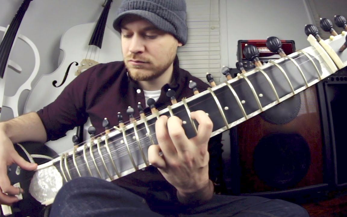 【西塔尔琴】Sitar Jam【Rob Scallon】哔哩哔哩bilibili