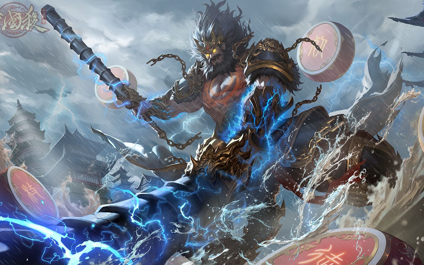 「神张飞&铁鞭镇洪语音欣赏」桃花今又开,不见结义人