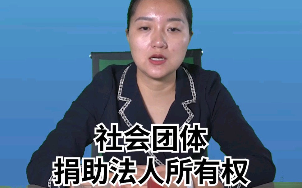 社会团体捐助法人所有权哔哩哔哩bilibili