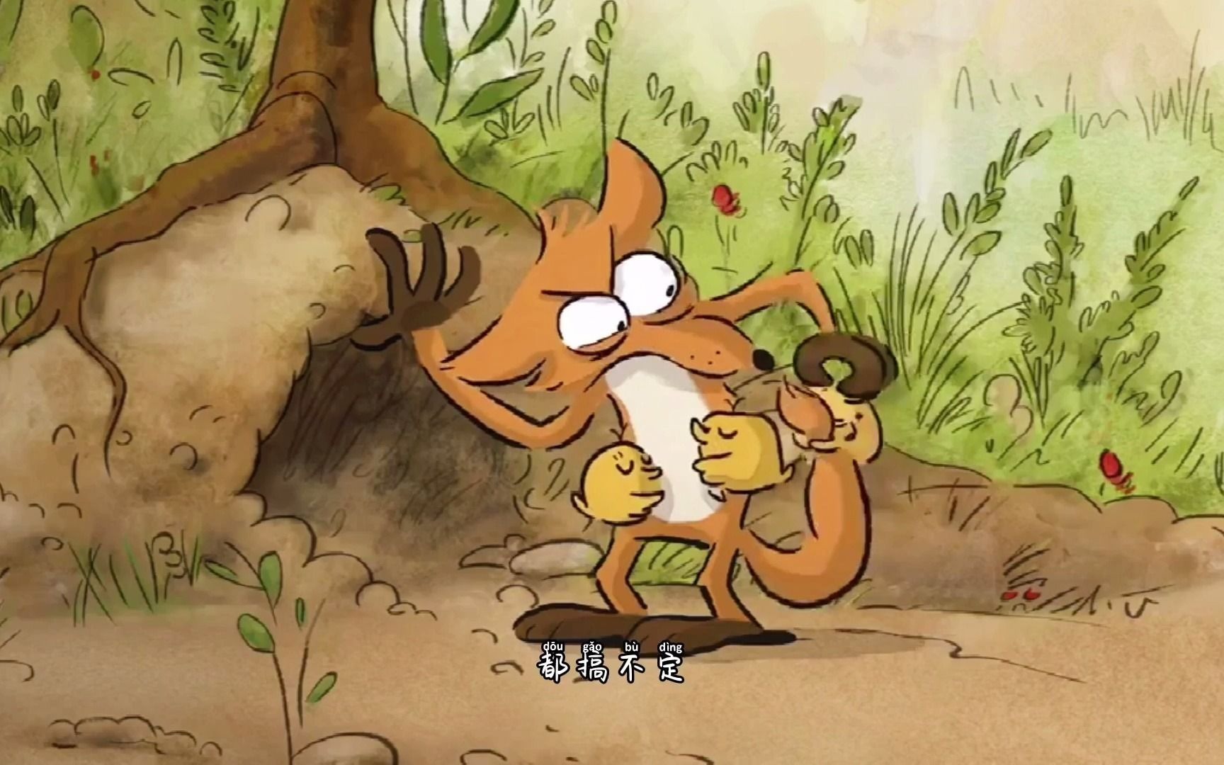 治愈温暖的你(一)小狐狸想吃鸡想疯了,结局却让人感动,治愈好你的中年