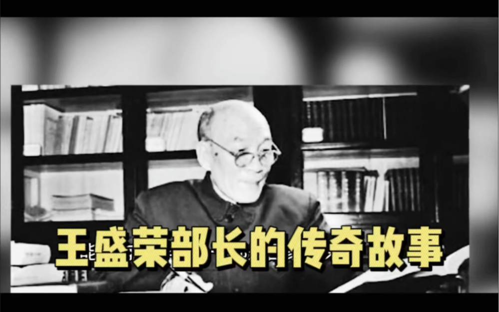 王盛荣部长的传奇故事 更是与毛主席结下不解之缘哔哩哔哩bilibili