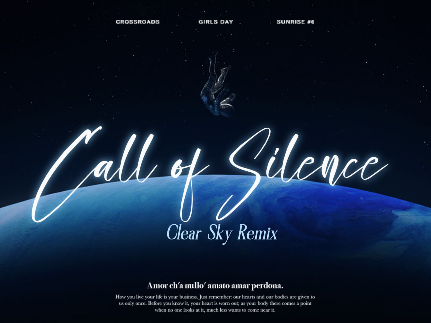 [图]【动态歌排】Call of Silence-（Clear Sky Remix）