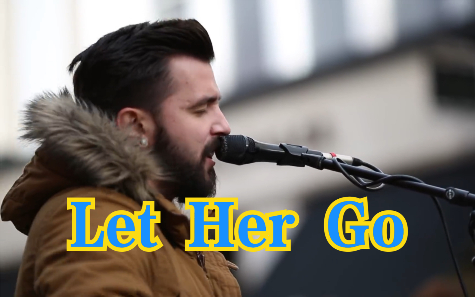 lethergo街头感人翻唱