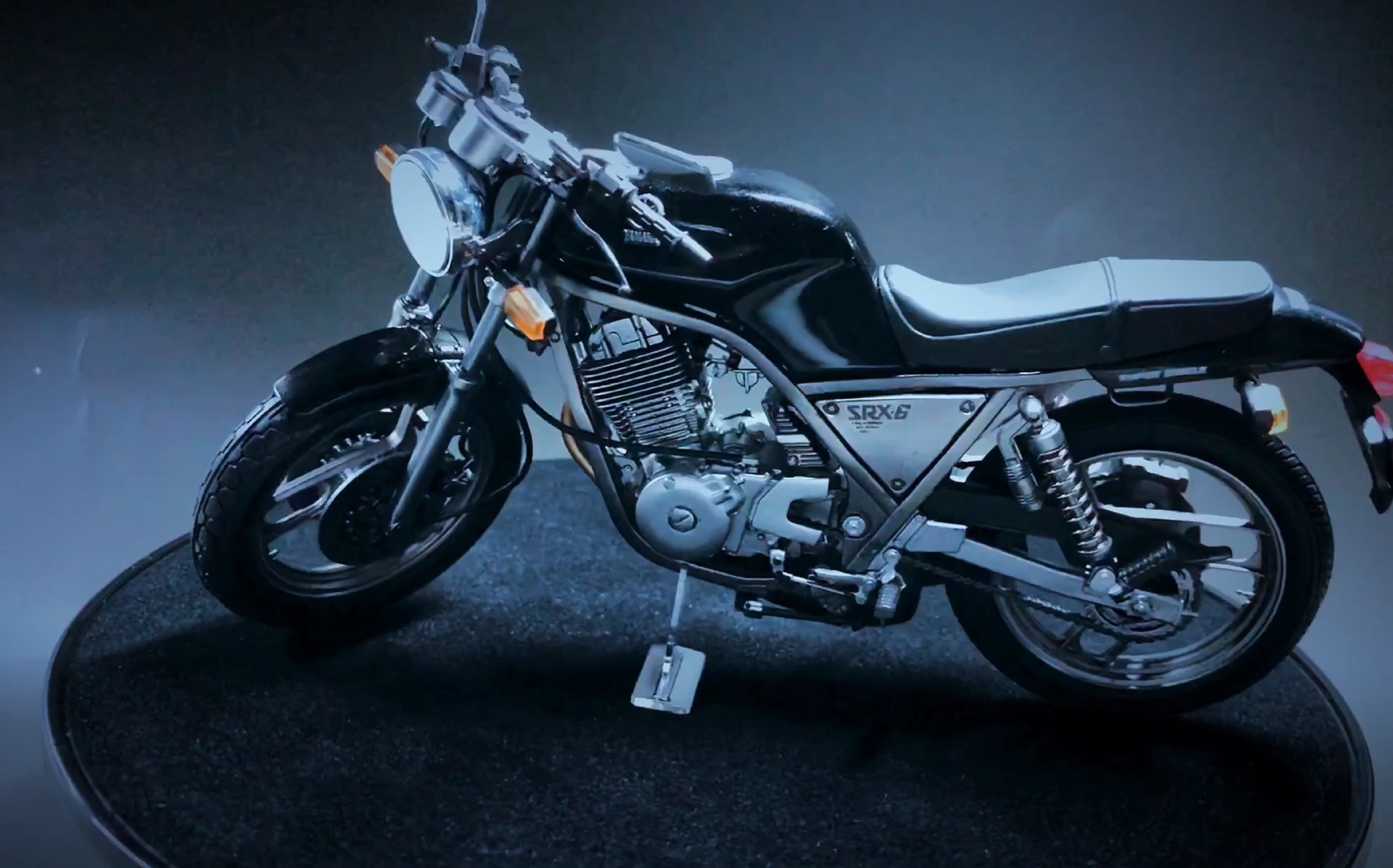 田宫1/12 yamaha srx-6 制作完成_哔哩哔哩_bilibili