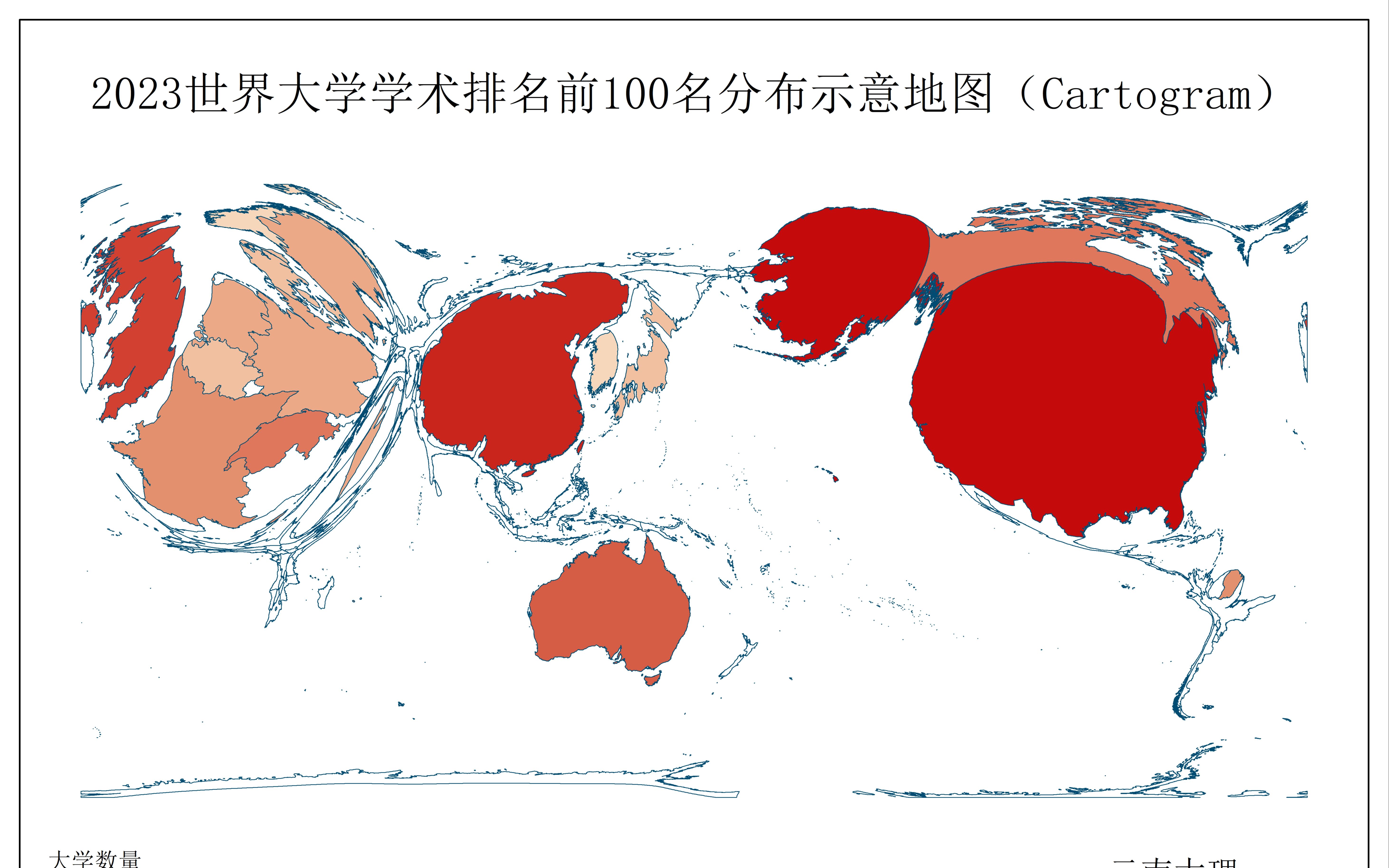 制作比较统计地图(Cartogram)哔哩哔哩bilibili