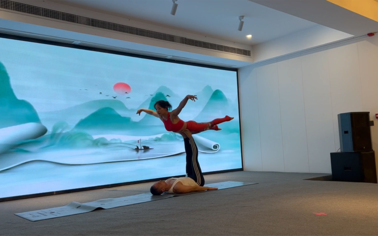 2023全国健身瑜伽(金华站)|社会组混双8 陈梦飞 盛田