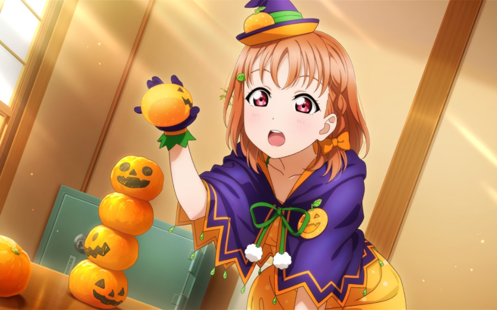 【llas】支线剧情 aqours 高海千歌『再次挑战堆橘子!』