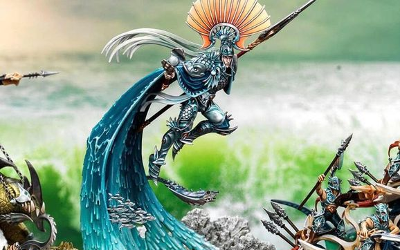 战锤战棋海精灵涂装教学