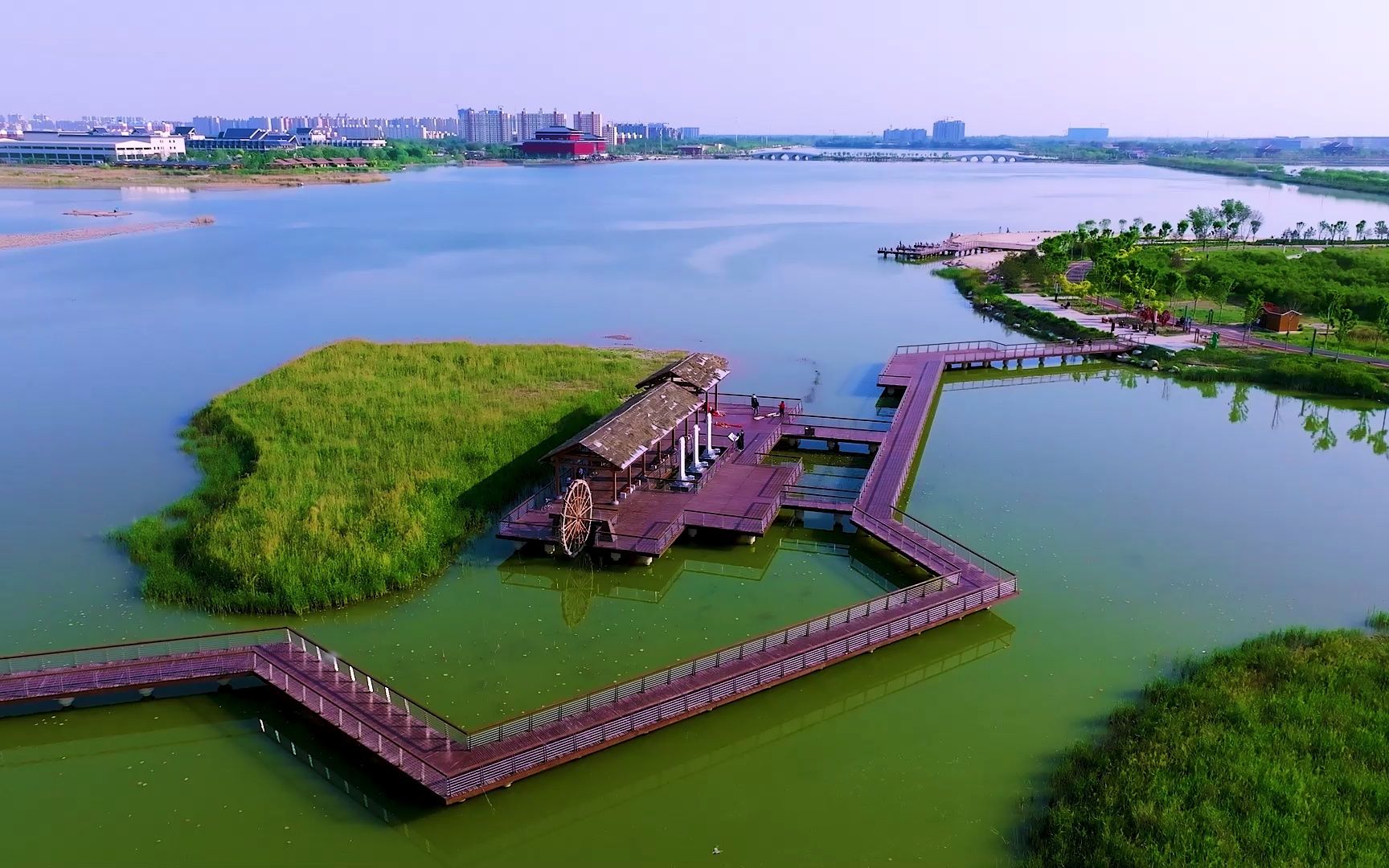 南宫市城区航拍