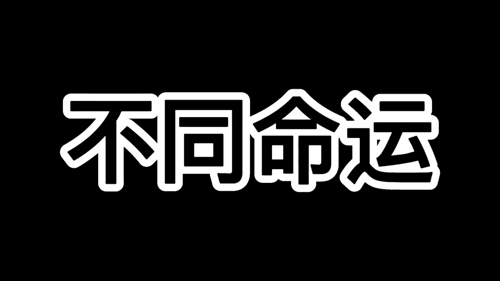 不同命运(试做)