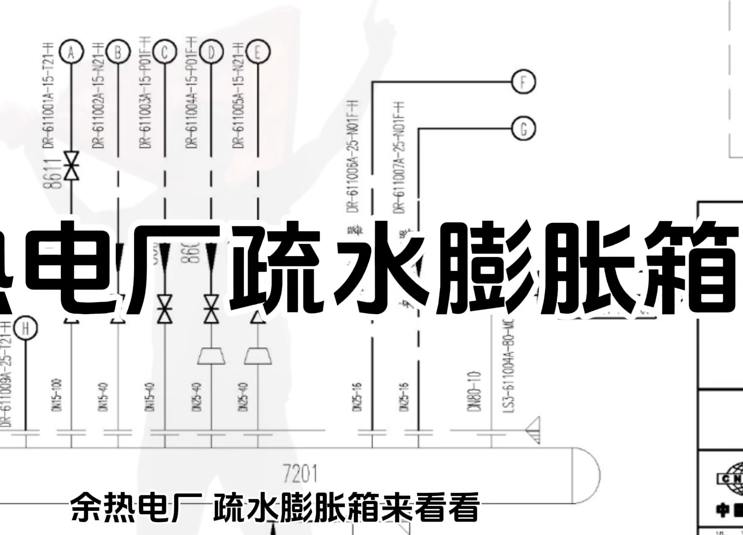 电厂汽轮机,余热电厂疏水膨胀箱 系统图解说!哔哩哔哩bilibili