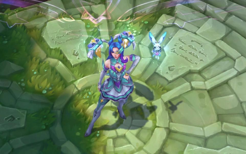 【lol】卡莎星之守护者炫彩皮肤演示_电子竞技热门视频
