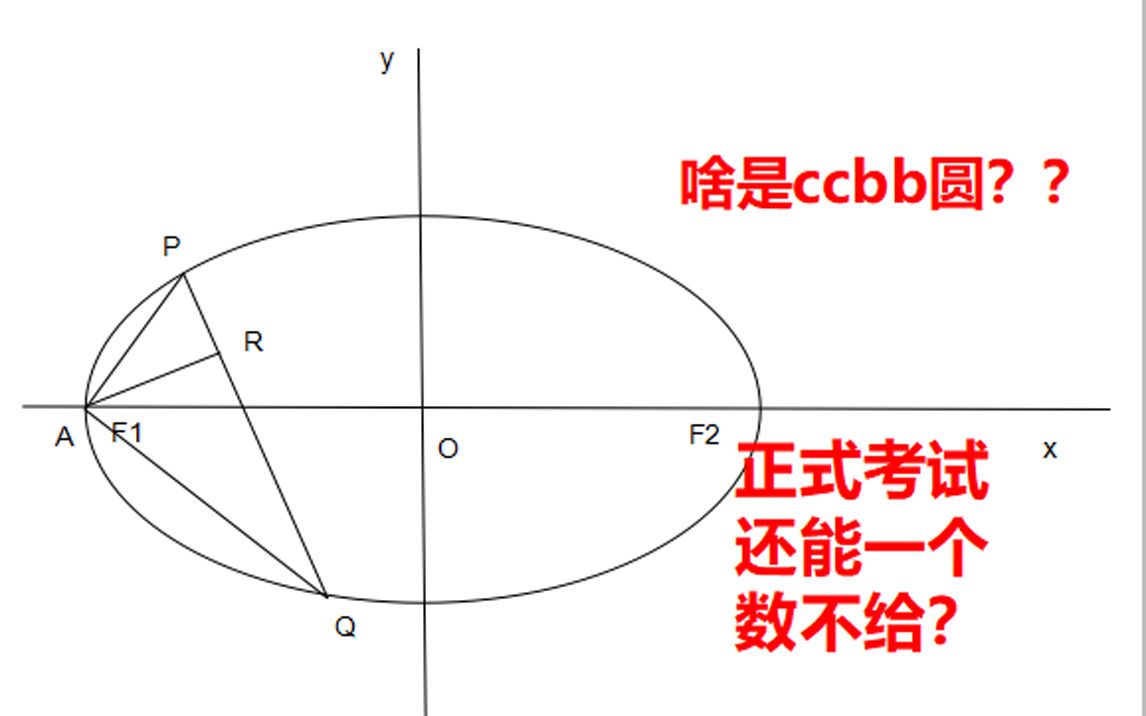 【特别分享】【ccbb圆】江西省测试卷21题椭圆,居然一个数不给,直接让证明结论哔哩哔哩bilibili