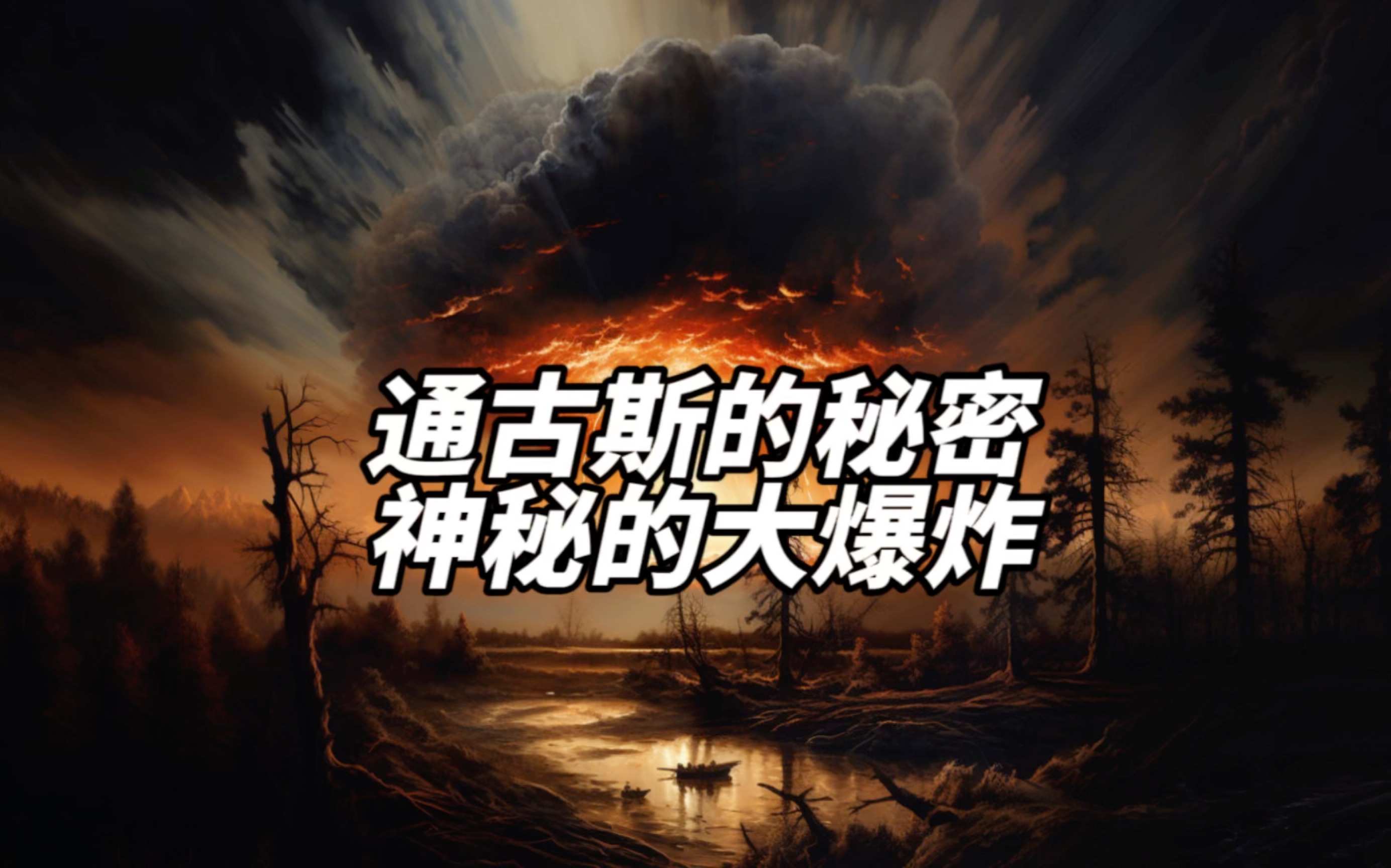 神秘的通古斯大爆炸至今未找到真实原因.
