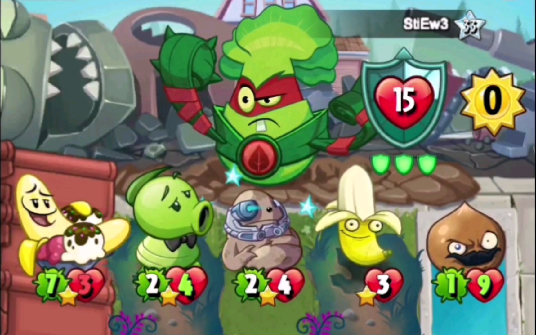 【pvz h】你很强,可惜防不住我偷屁股哔哩哔哩bilibili植物大战僵尸