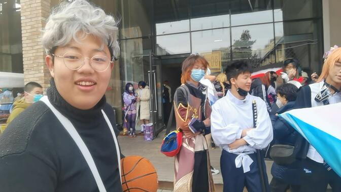 漫展cos蔡徐坤-哔哩哔哩_bilibili