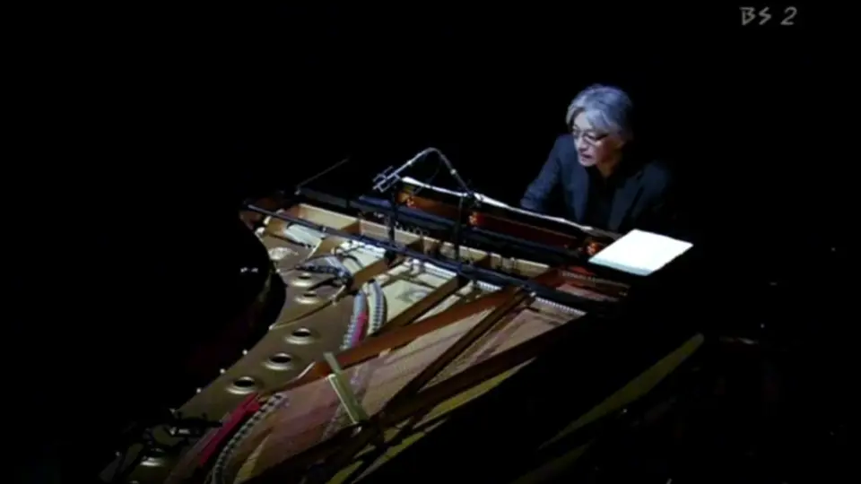 ryuichi sakamoto Playing the piano 2009 Japan part_哔哩哔哩_bilibili