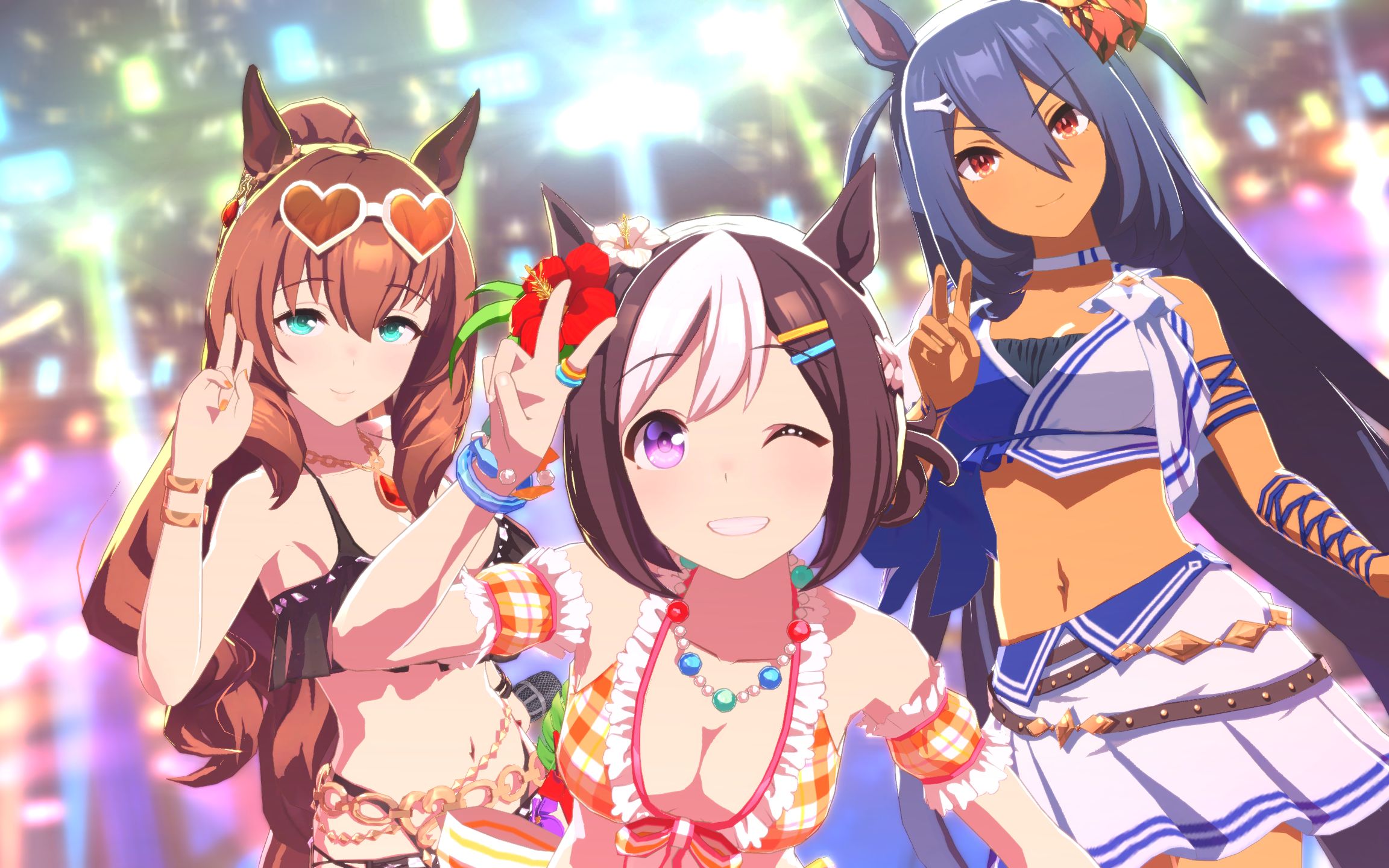 【赛马娘】泳装特别周 假唱live合集「涙ひかって明日になれ!