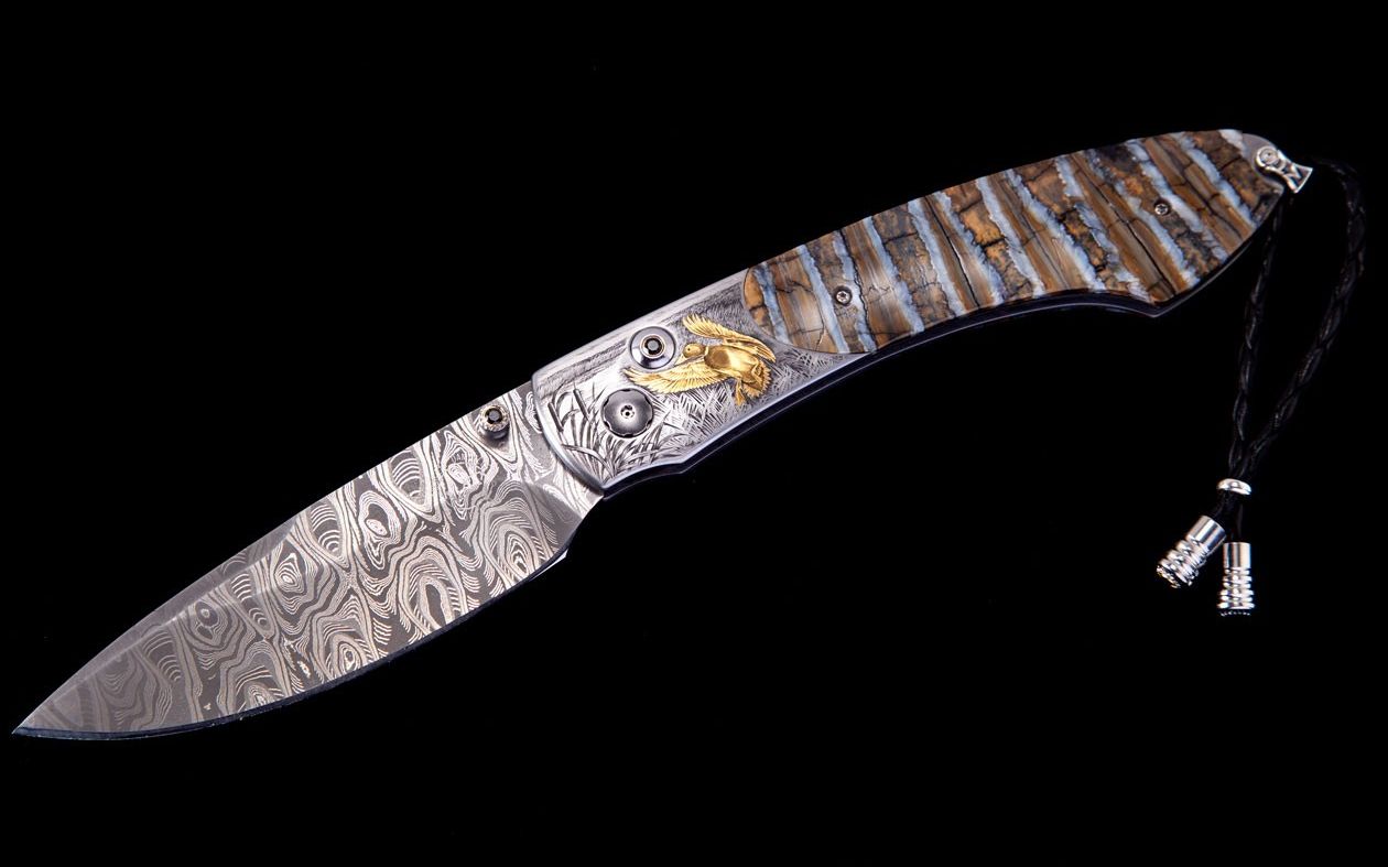 绅士经典华丽精致williamhenry威廉亨利高端收藏口袋折刀