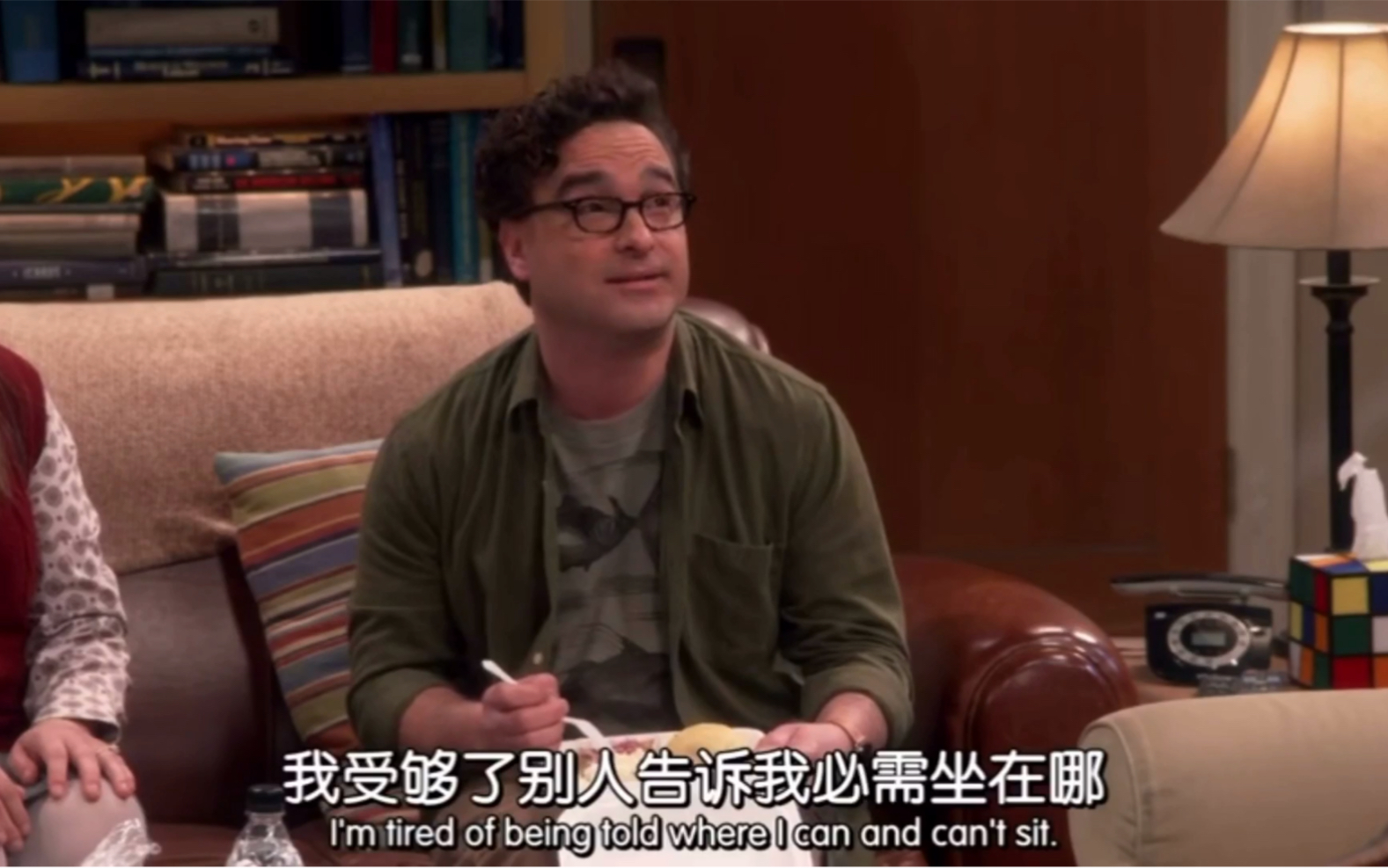 tbbt莱纳德终于坐到了谢尔顿的专座耳朵敢怒不敢言莱呆总算翻身了