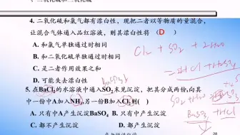 190 二氧化硫基础练习2