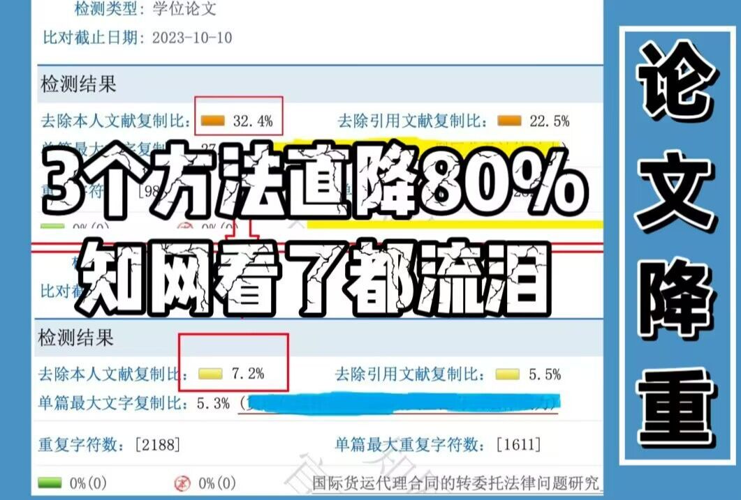 不会论文降重导师让我延毕?论文查重ai降重必看!哔哩哔哩bilibili