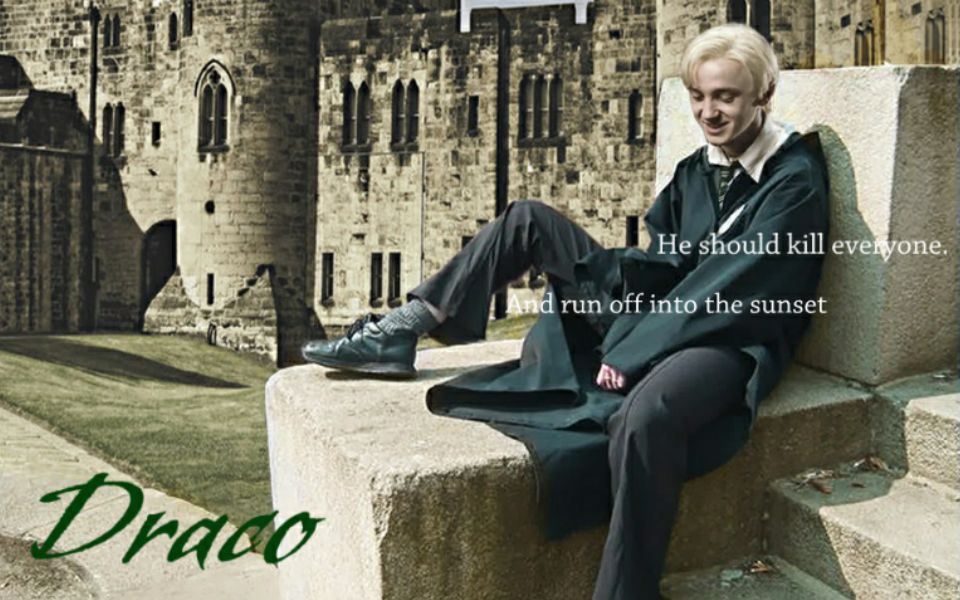 hp德拉科马尔福个人向蛇院首席男模铂金荣耀aslongasyou