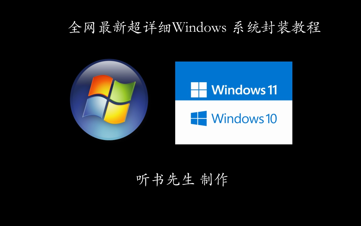 【Windows系统备份封装】最新版本全网超详细Windows系统封装教程哔哩哔哩bilibili