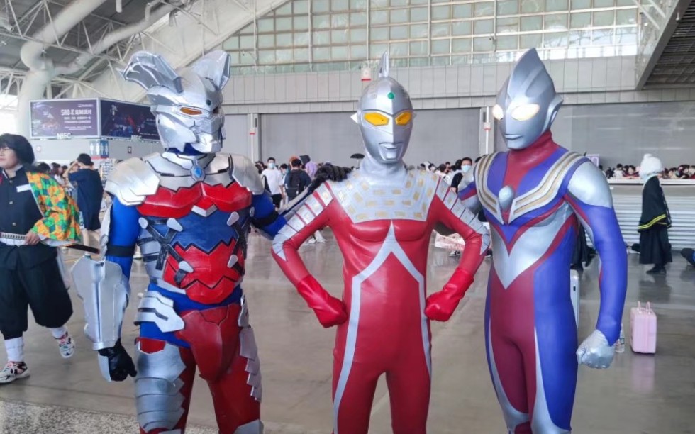 赛文奥特曼圆梦出行第30期2021104南京ce漫展上篇赛文op响起机动