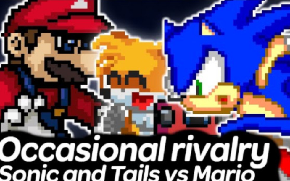 Occasional Rivarly  Sonic vs Mario Mugen Edition | Friday Night Funkin'哔哩哔哩bilibili游戏集锦