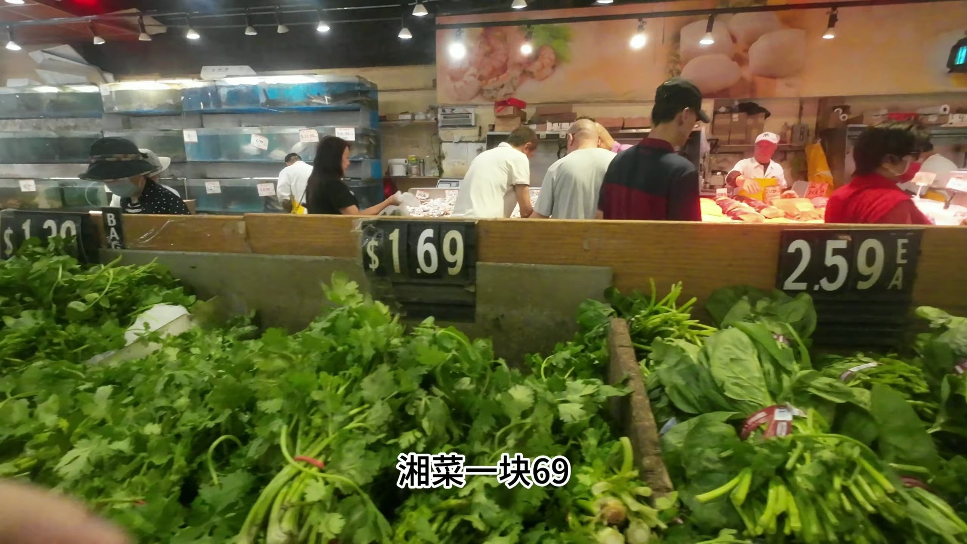 头一次认真逛美国纽约法拉盛,细看美国华人超市价格,华人聚集地太不可