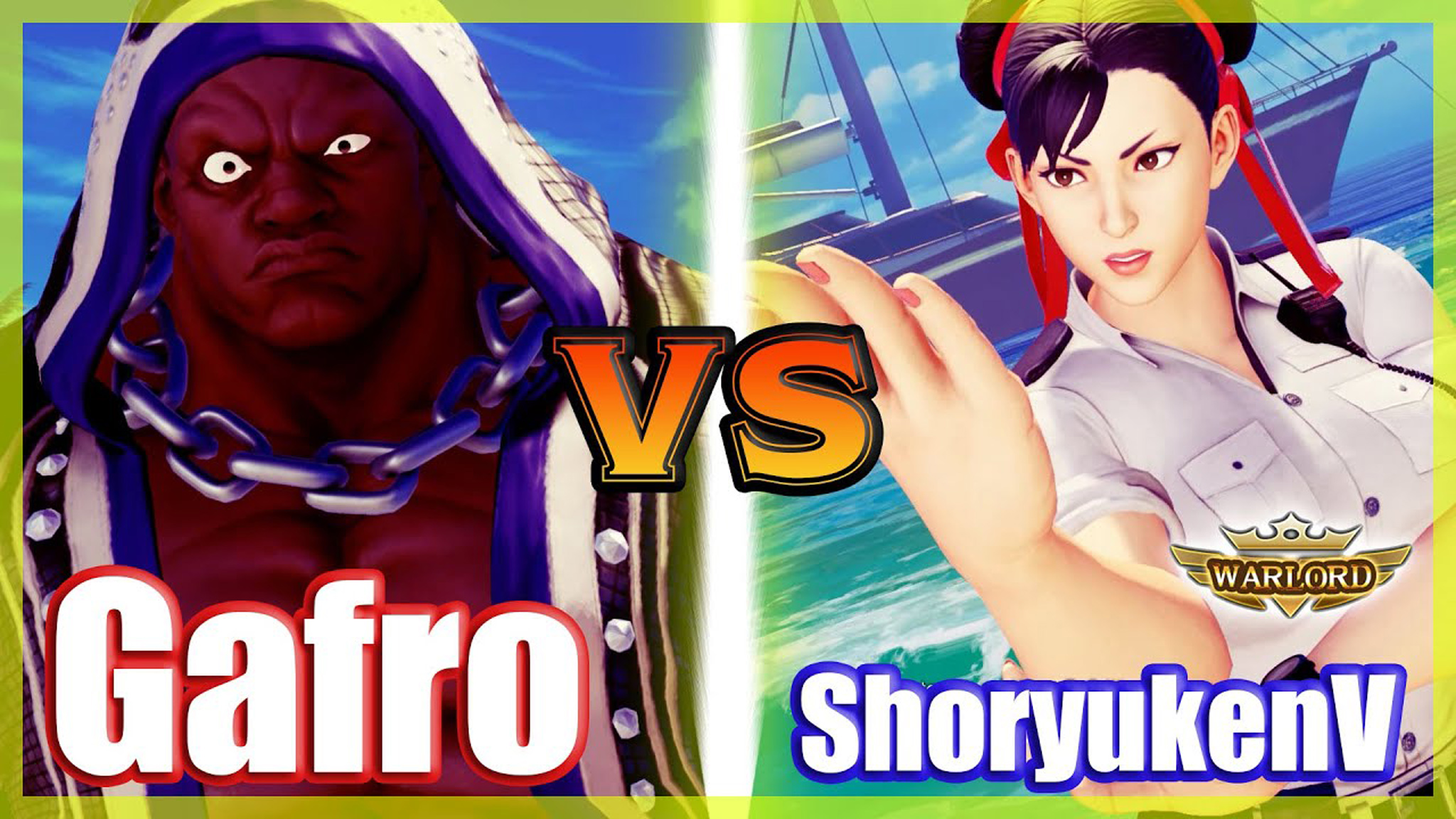 街霸5:gafro(拜森)vs shoryukenv(春丽)_哔哩哔哩_bilibili