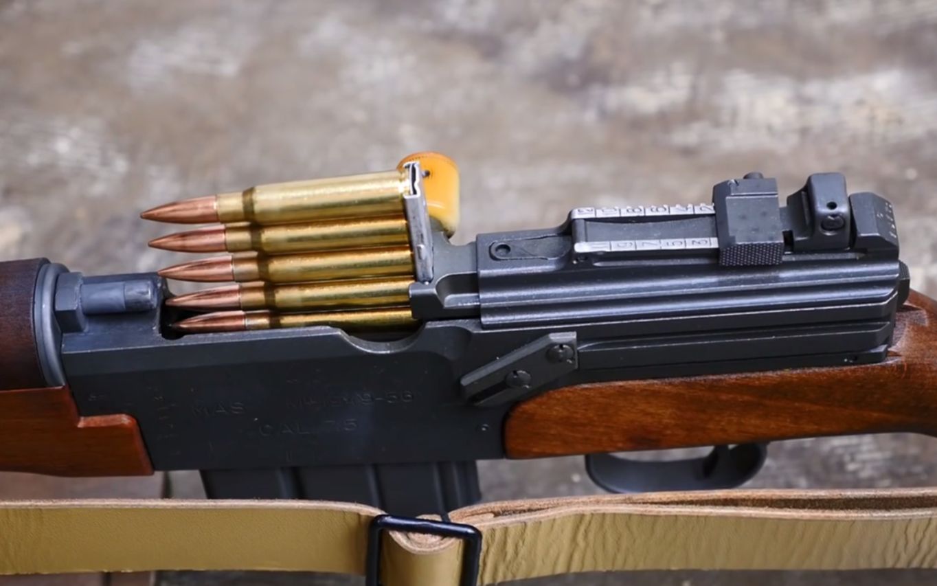 mas49半自动步枪,不及"大八粒"的销量与名气,但是性能不差