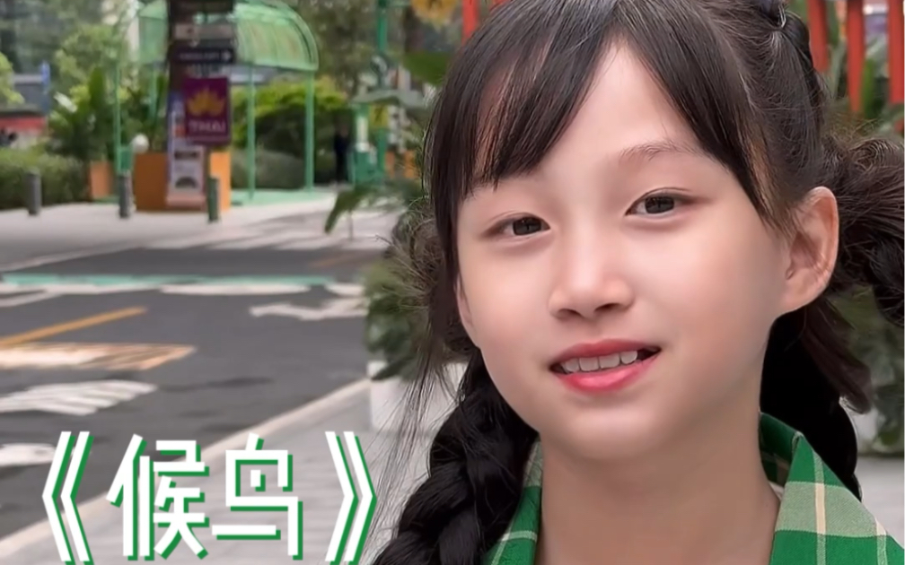 叶羽馨童声版《候鸟》纯净甜美
